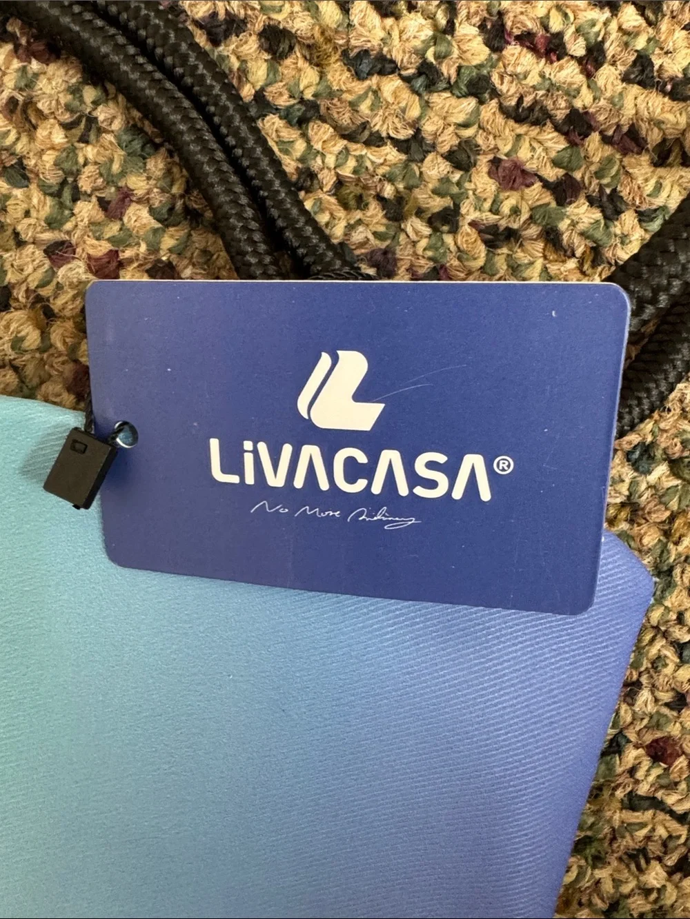 LIVACASA Drawstring Backpack in Pastel Ombre